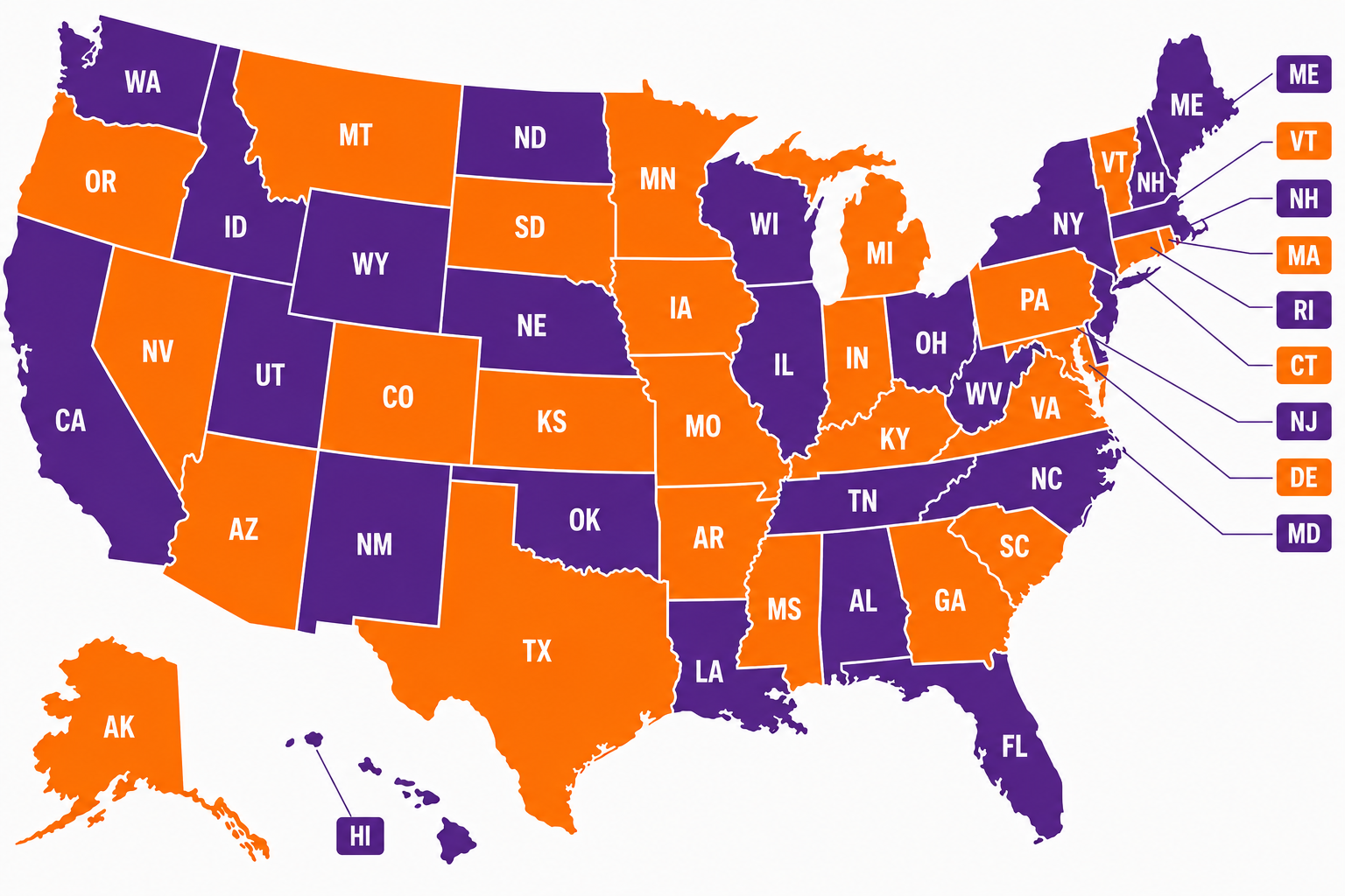 Wisley Pyrotechnics State Fireworks Laws Map